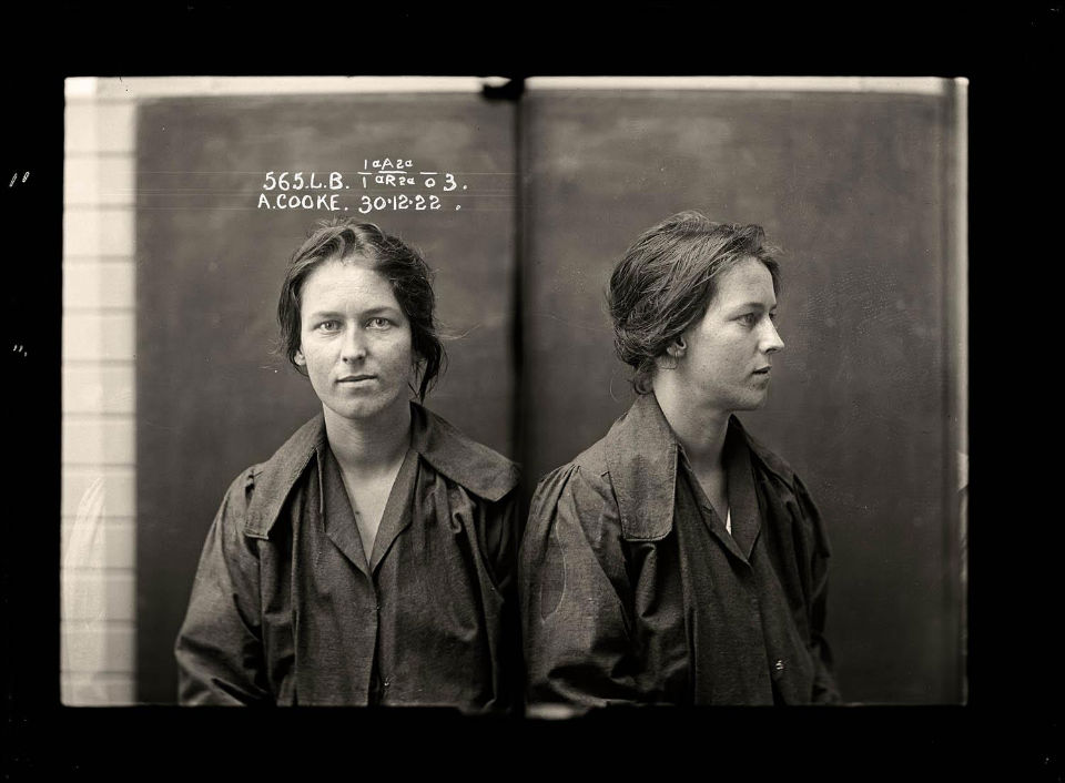 Alice Adeline Cooke, convicted of bigamy and theft